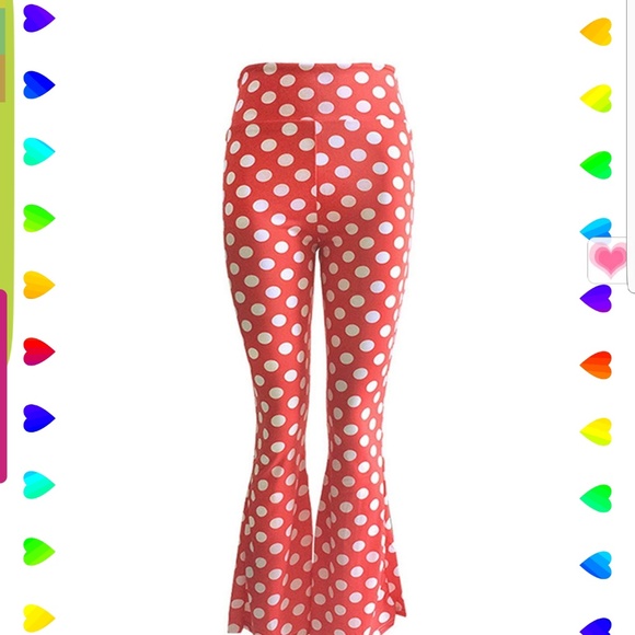 Polka dots wide leg pants - Picture 3 of 8